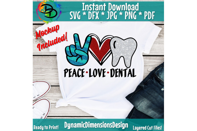 Free Free 268 Peace Love Dental Svg Free SVG PNG EPS DXF File