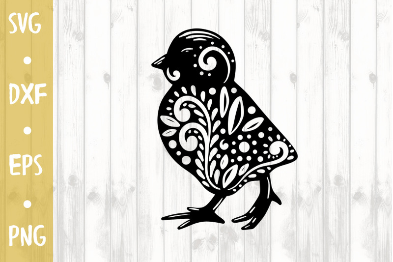 Ornament Chicken - SVG CUT FILE By Milkimil | TheHungryJPEG