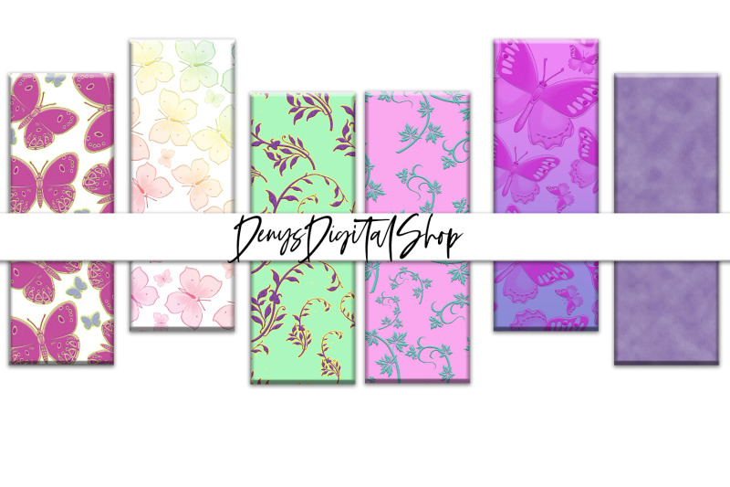 Digital Spring Bookmarks, Bookmarks Digital Printable By ...