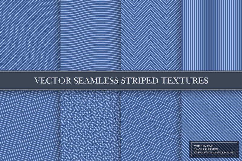 Elegant seamless striped patterns By ExpressShop | TheHungryJPEG