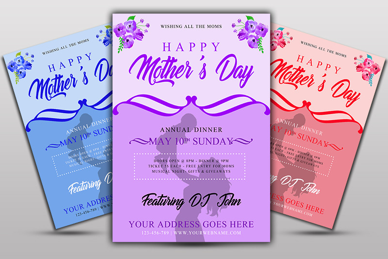 Mother day Dinner Flyer By Ayme Designs | TheHungryJPEG