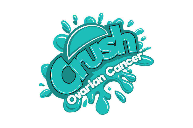 Crush Ovarian Cancer By ariodsgn | TheHungryJPEG