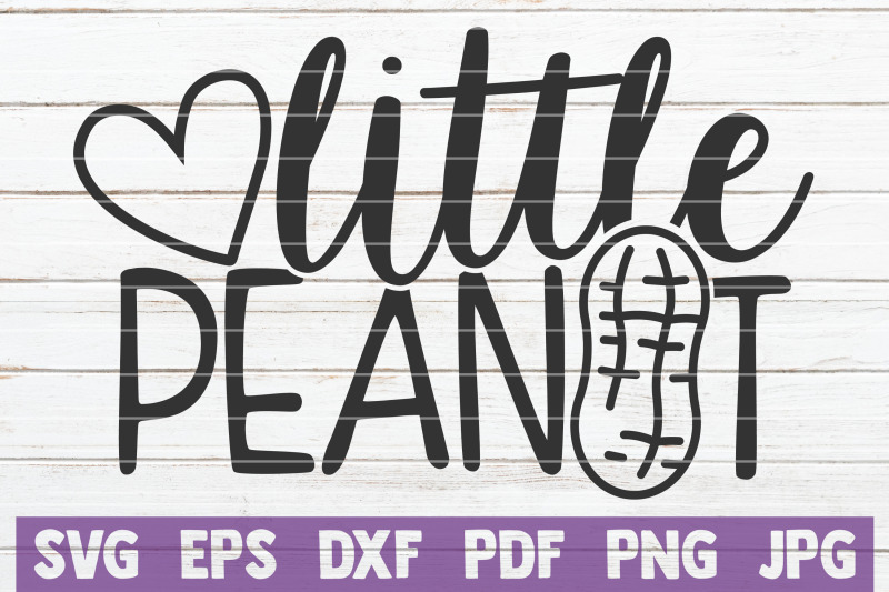 Little Peanut SVG Cut File By MintyMarshmallows | TheHungryJPEG.com