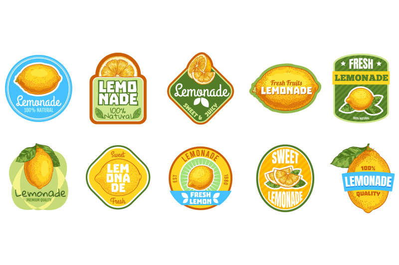 Lemon Fruit Sticker