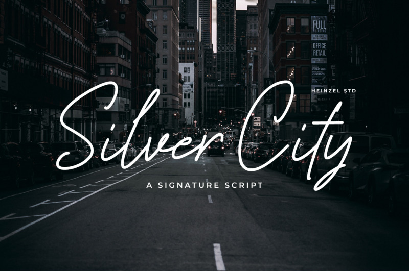 Silver City By Heinzel Std Thehungryjpeg Com