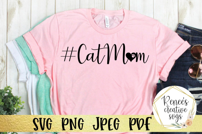 #CatMom SVG By Renee's Creative Svg's | TheHungryJPEG