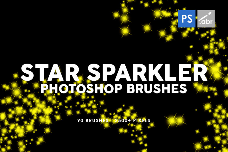 90 Star Sparkler Photoshop Stamp Brushes By ArtistMef | TheHungryJPEG