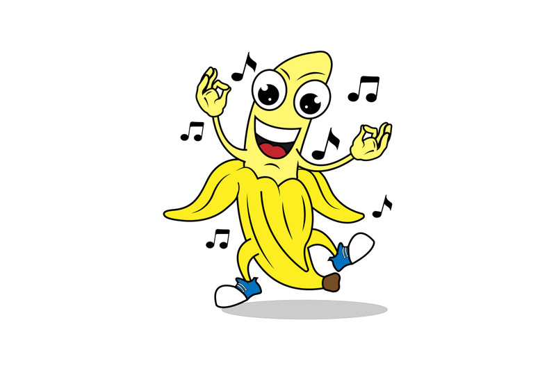 banana dance By CurutDesign TheHungryJPEG