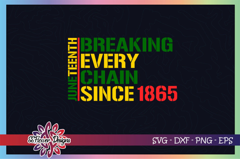 Breaking every chain svg, since 1985 svg, juneteenth svg, 1985 svg By