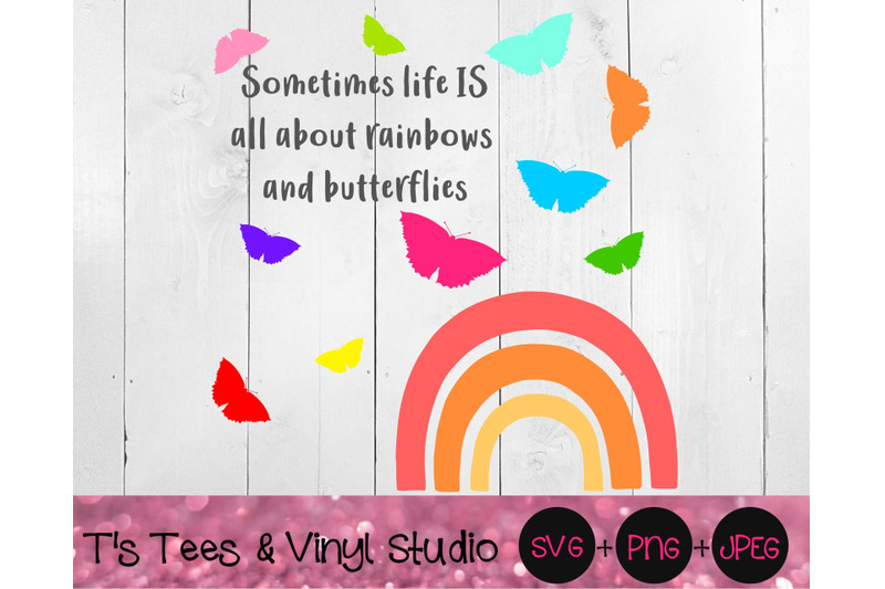 Download Rainbow SVG, Rainbows Svg, Butterflies Svg, Butterfly Svg ...