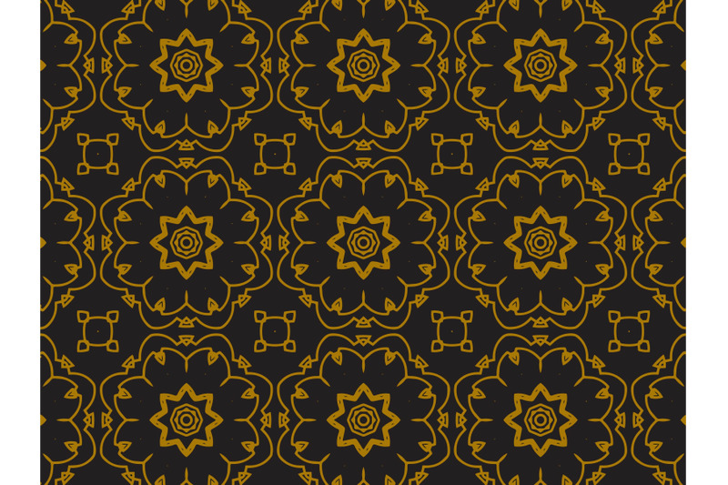 Pattern Gold Icon Luxury By Silkymilky | TheHungryJPEG