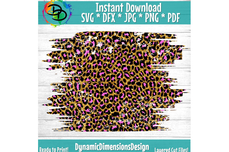 Download Distressed Leopard Sublimation, Leopard png, Leopard ...
