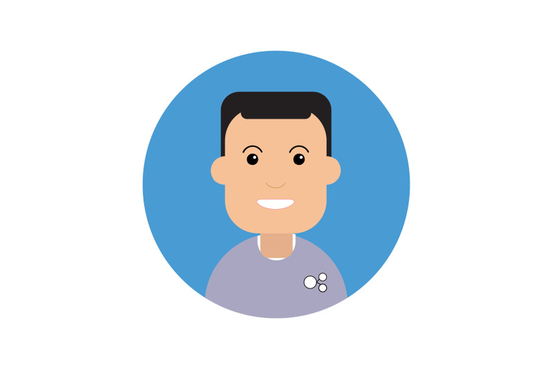 Icon Character Male Nurse By Vectorceratops | TheHungryJPEG