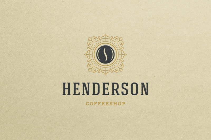 Coffee Shop Logo Design Template By Vasya Kobelev | TheHungryJPEG