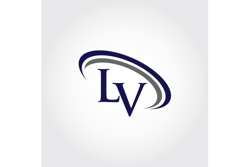 LV Company Monogram Logo Graphic by die.miftah21 · Creative Fabrica