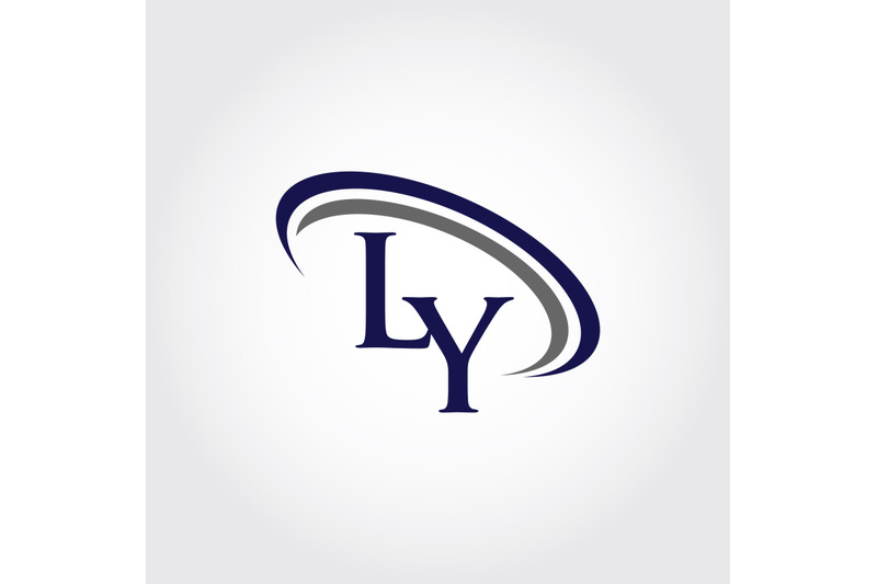 Premium Vector  Letter yl ly monogram logo design