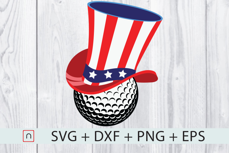Golf 4th of July Golf Patriotic By Novalia TheHungryJPEG