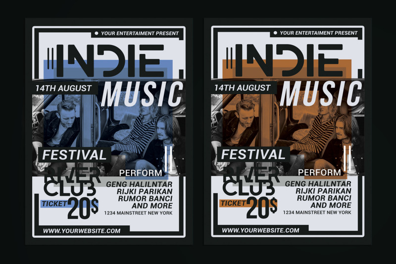 Indie Music Festival By muhamadiqbalhidayat | TheHungryJPEG