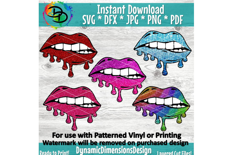 Drip Lip Svg, Dripping Lips, Sparkle Lips, Birthday Drip Svg, Birthday ...