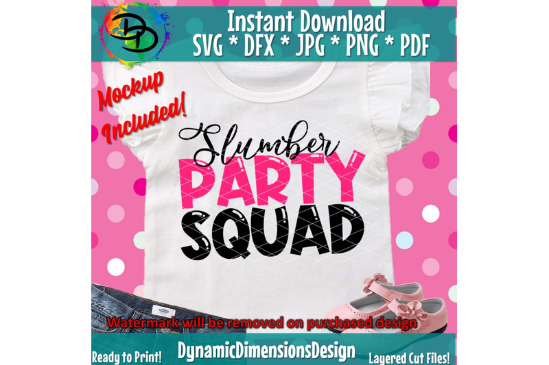 Download Slumber Party svg, party svg, girl party svg, slumber ...