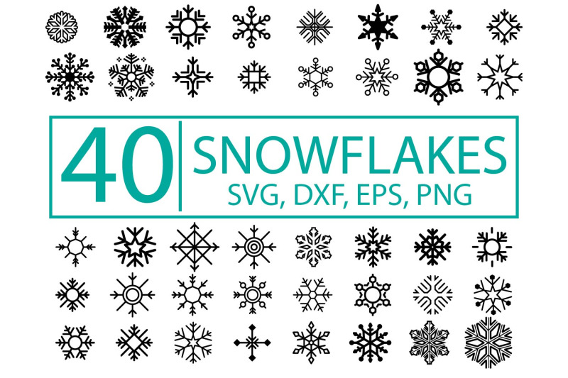 Snowflakes Svg Christmas Svg Winter Svg Bundle By Sintegra Thehungryjpeg Com