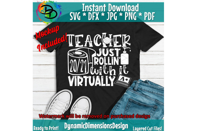 Download Teacher SVG, Virtual, Distance Learning, Teacher Quarantine svg, Teach By Dynamic Dimensions ...