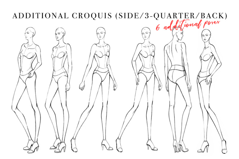 croquis poses for beginners