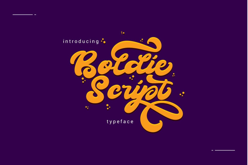 Boldie Script Typeface By Thirtypath Thehungryjpeg Com