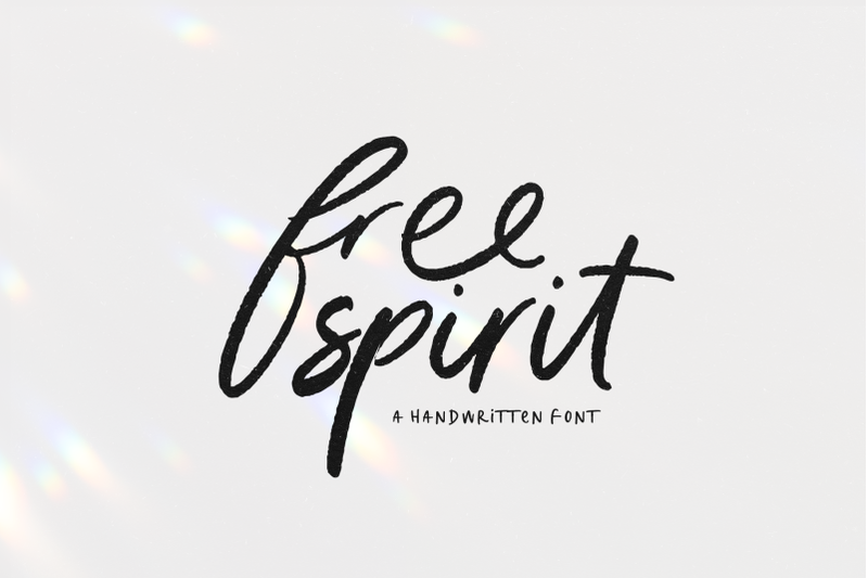 Free Spirit Casual Handwritten Font By Ka Designs Thehungryjpeg Com