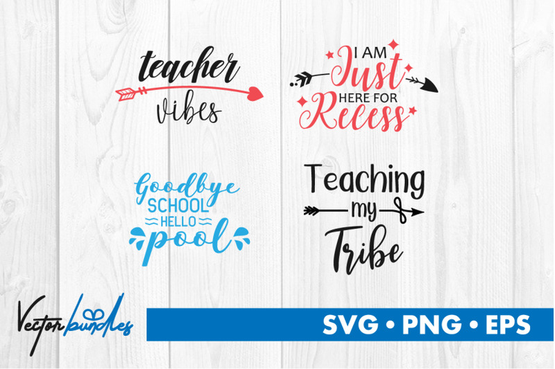 School Quotes Bundle Svg By Vectorbundles 