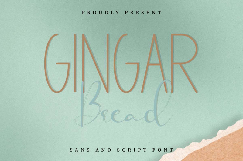 Gingar Bread By Edric Studio Thehungryjpeg Com