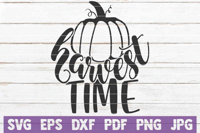 Harvest Time SVG Cut File By MintyMarshmallows | TheHungryJPEG