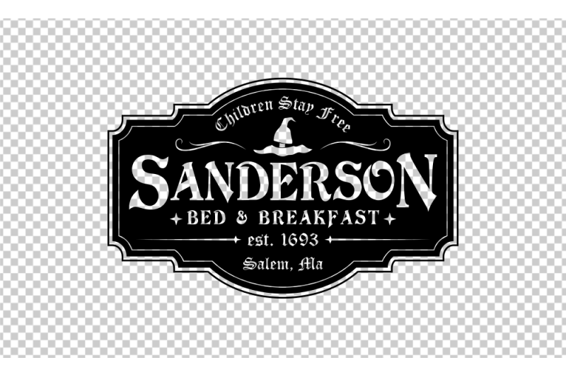 Sanderson Bed & Breakfast SVG Cut File By Acelea | TheHungryJPEG