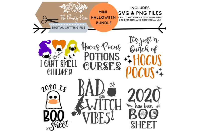 Mini Fall Bundle Svg Png Cricut Silhouette Cutting Files By The Southern Rose Magnolia Thehungryjpeg Com