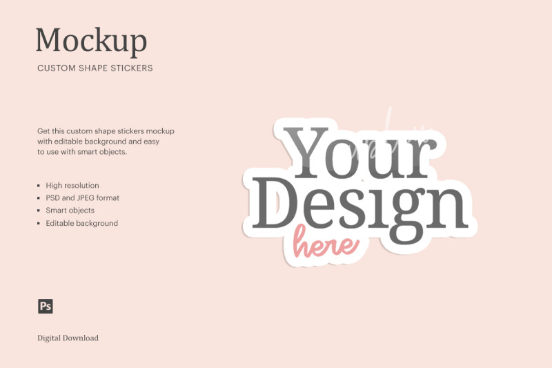 Download Free Sticker Mockup Psd Yellowimages