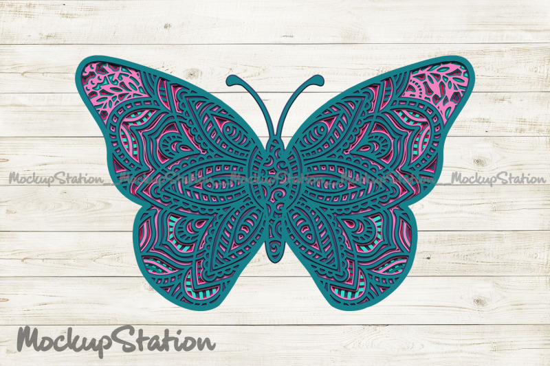 Free Free 201 Cut Out 3D Butterfly Svg SVG PNG EPS DXF File