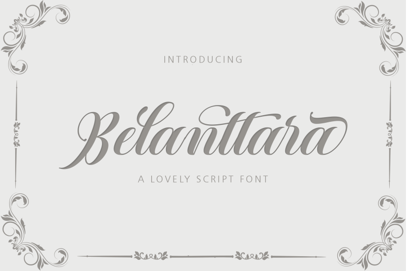 Belanttara By RtCreative.Co | TheHungryJPEG