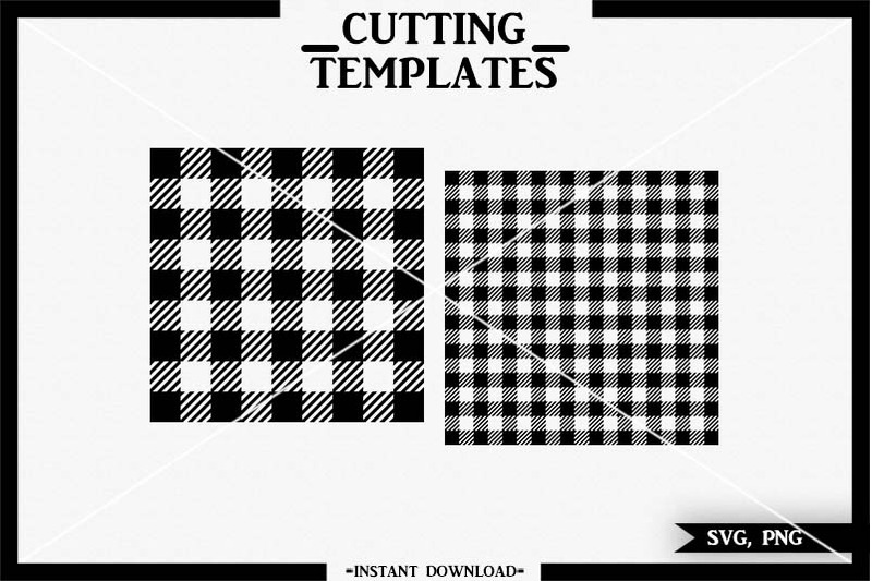 Buffalo Plaid Pattern SVG. Cricut cut files, Silhouette. Black and White  Plaid svg. Plaid png. Plaid dxf. Plaid clipart. Black white pattern