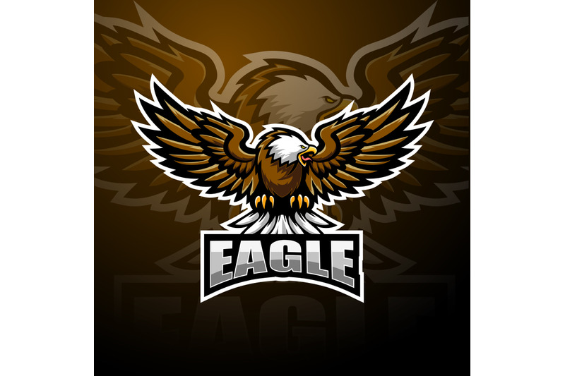 Eagle Mascot  Eagle mascot, Shirt logo design, Eagle sports