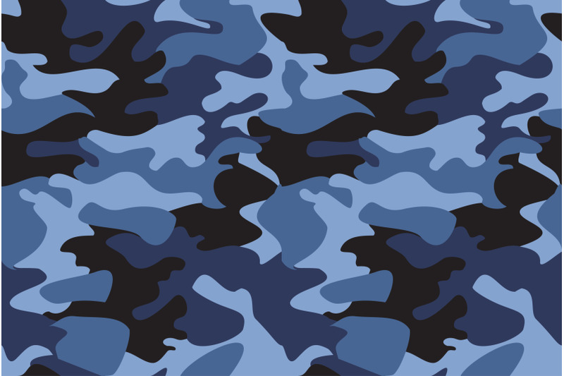 Camouflage pattern camo marine blue virtual background for Zoom By ...