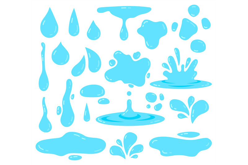 animated water splash clipart black