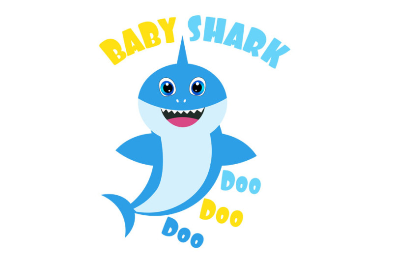 Download Baby Shark Svg Boy Shark Clipart Funny Shark Svg Cricut Svg This By Lillyarts Thehungryjpeg Com