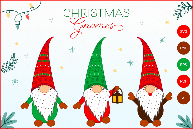 Christmas Gnomes By Pixtor 