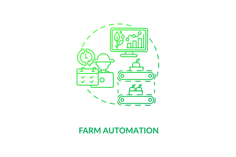 Farm automation concept icon By bsd studio | TheHungryJPEG