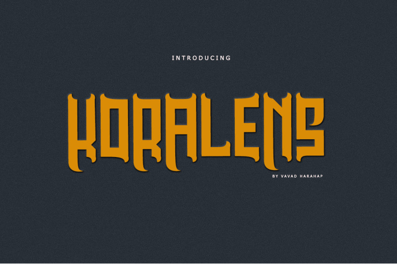 KORALENS By vavadharahap | TheHungryJPEG