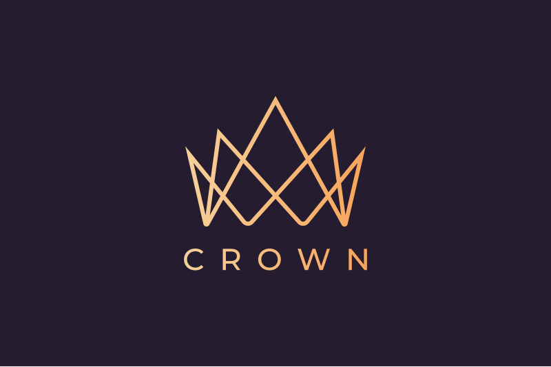 crown logo with luxury and modern style By Murnifine Creative ...