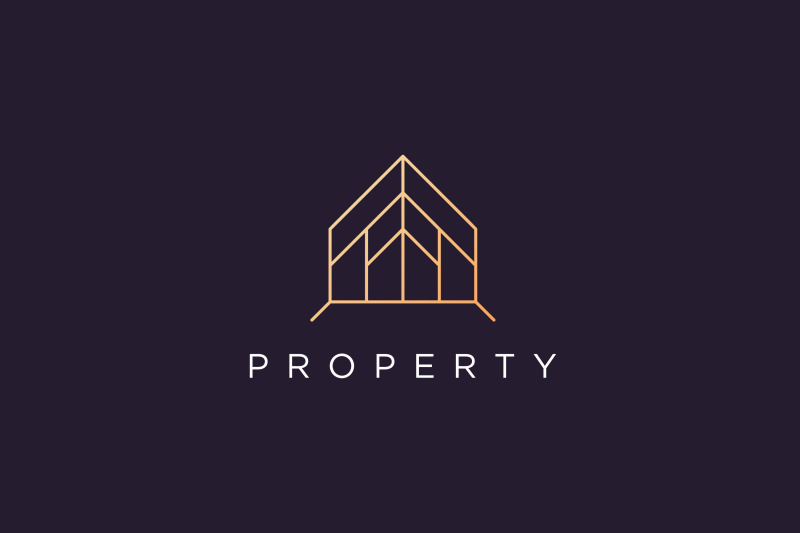 luxury real estate logo in modern style By Murnifine Creative ...