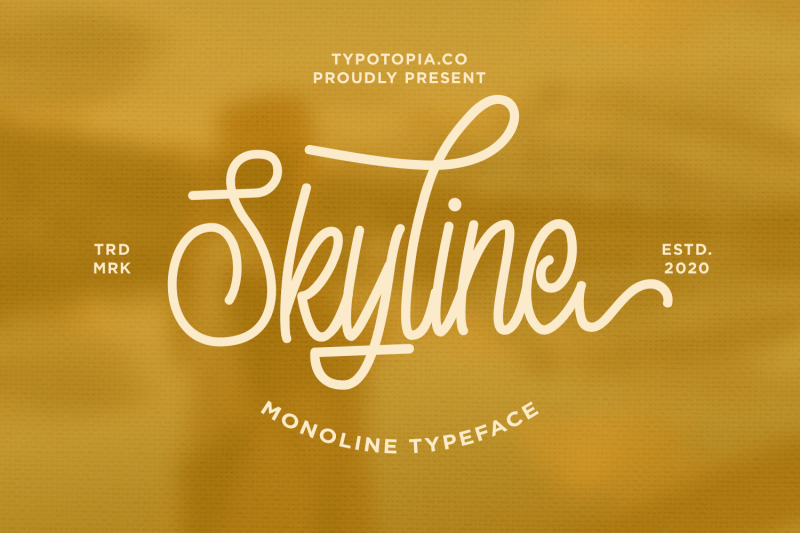 Skyline By typotopia | TheHungryJPEG