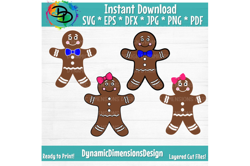 Christmas Gingerbread Svg, Christmas Svg, Gingerbread Girl Svg, Ginger 