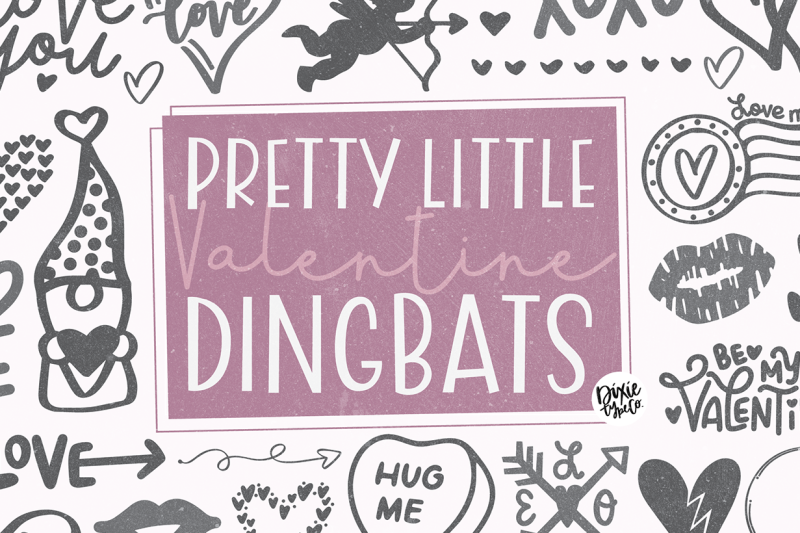 valentines day dingbats